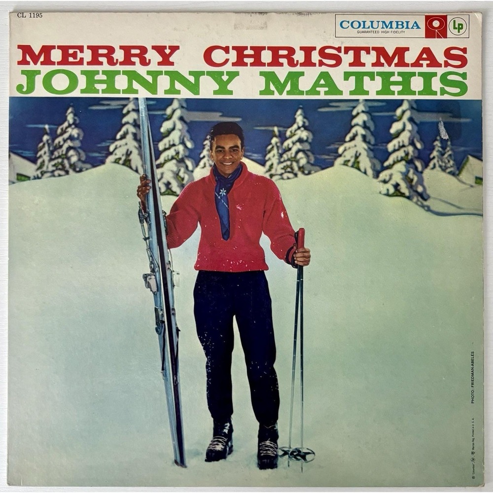 Johnny Mathis - Merry Christmas - Vinyl LP Columbia 6 Eye Mono CL 1195 1st Press